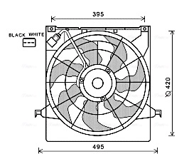 Fan, engine cooling