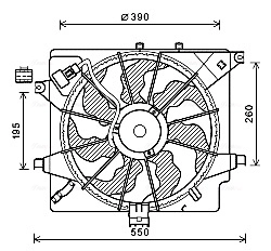 Fan, engine cooling