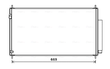 Condenseur, climatisation AVA Clever Choice HD5290D
