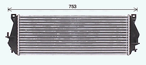 Intercooler, échangeur AVA Clever Choice AU4339