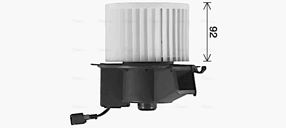 Pulseur d'air habitacle AVA Clever Choice PE8425