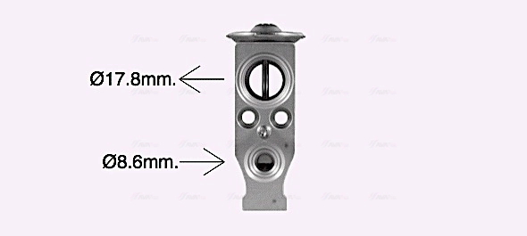 Détendeur, climatisation AVA Clever Choice CN1323