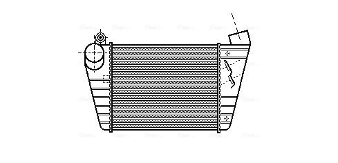 Intercooler, échangeur AVA Clever Choice AI4172