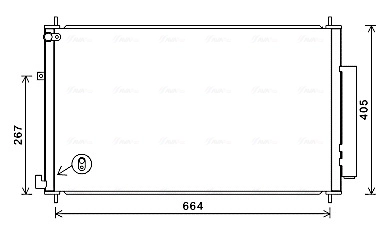 Condenseur, climatisation AVA Clever Choice HD5309D
