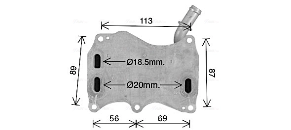 Radiateur d'huile AVA Clever Choice MS3749