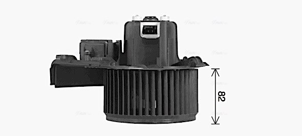 Pulseur d'air habitacle AVA Clever Choice PE8560