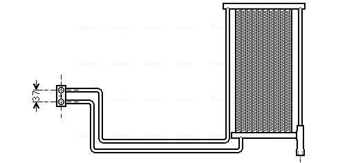 Oil Cooler, automatic transmission