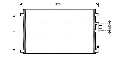Condenseur, climatisation AVA Clever Choice CRA5079