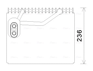 Évaporateur climatisation AVA Clever Choice HYV367