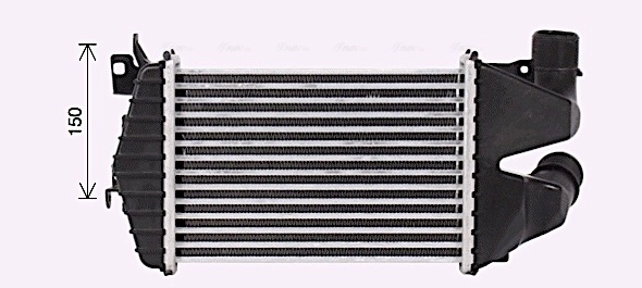 Intercooler, échangeur AVA Clever Choice OL4691