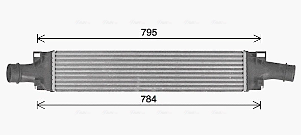Intercooler, échangeur AVA Clever Choice AI4432