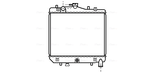 Radiator, engine cooling