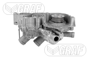 Pompe a eau, refroidissement du moteur