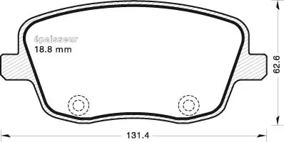 ТОВ "МПІ-Агро" TM RINGROUP Р/К-717 — Р/к наконечника тяги рульової МТЗ, ЮМЗ, Т-40 (з пальцем) ( МПІ-Агро)