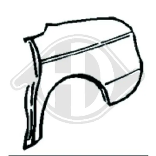Trim/Protection Strip, quarter panel