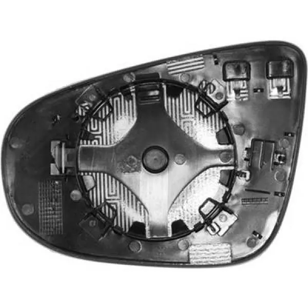 Verre de rétroviseur, rétroviseur extérieur DIEDERICHS 2215226