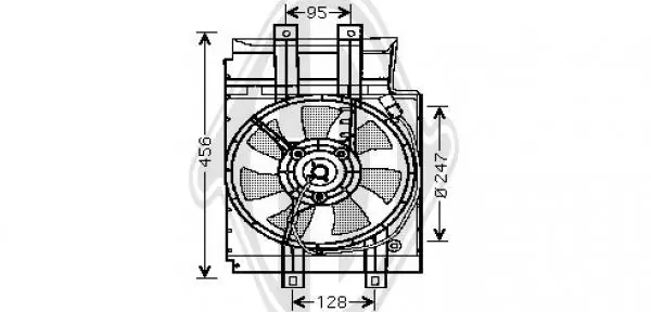 Fan, air conditioning condenser