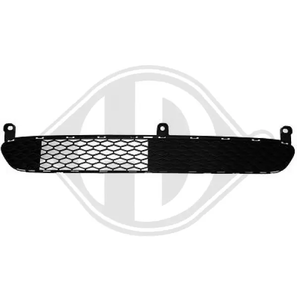 Grille de ventilation, pare-chocs DIEDERICHS 6600045