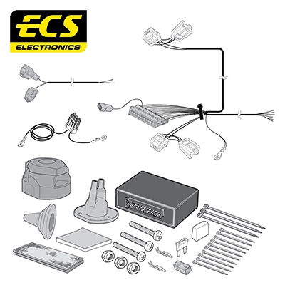 Electric Kit, trailer hitch
