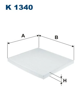 Filtre, air de l'habitacle FILTRON K 1340