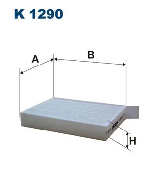 Filtre, air de l'habitacle FILTRON K 1290