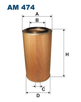 Filtre à air FILTRON AM 474
