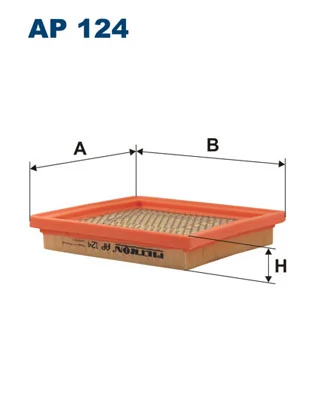 Filtre à air FILTRON AP 124