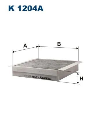 Filtre, air de l'habitacle FILTRON K 1204A