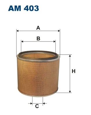 Filtre à air FILTRON AM 403