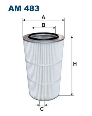 Filtre à air FILTRON AM 483