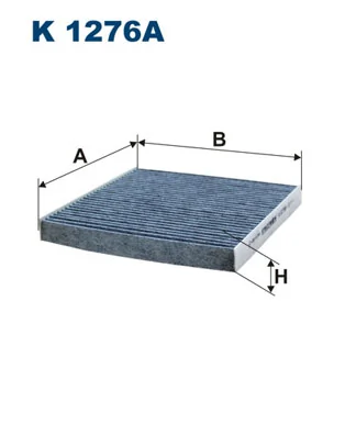 Filtre, air de l'habitacle FILTRON K 1276A