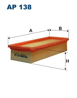 Filtre à air FILTRON AP 138