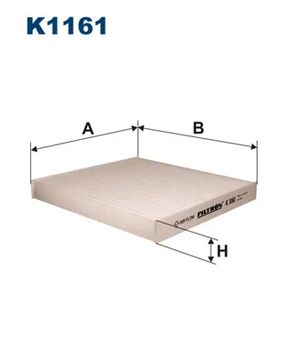 Filtre, air de l'habitacle FILTRON K 1161
