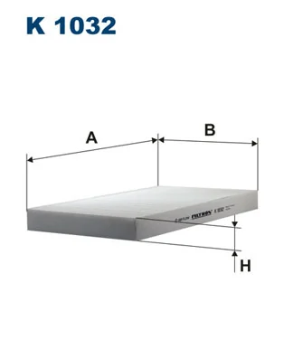 Filtre, air de l'habitacle FILTRON K 1032