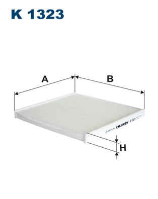 Filtre, air de l'habitacle FILTRON K 1323