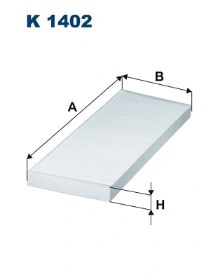Filtre, air de l'habitacle