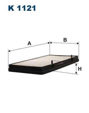 Filtre, air de l'habitacle FILTRON K 1121