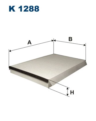 Filtre, air de l'habitacle FILTRON K 1288