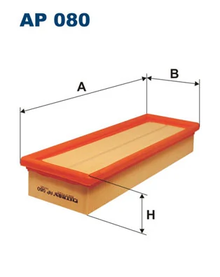 Filtre à air FILTRON AP 080