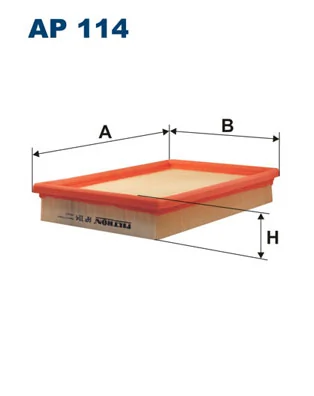 Filtre à air FILTRON AP 114