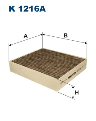 Filtre, air de l'habitacle FILTRON K 1216A