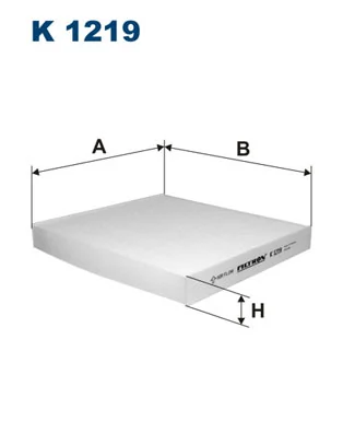 Filtre, air de l'habitacle FILTRON K 1219