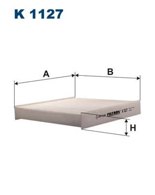 Filtre, air de l'habitacle FILTRON K 1127