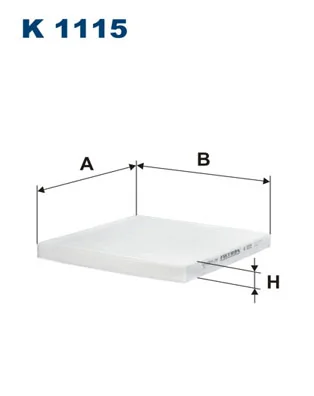 Filtre, air de l'habitacle FILTRON K 1115