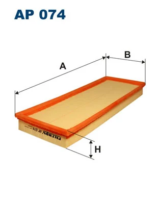 Filtre à air FILTRON AP 074