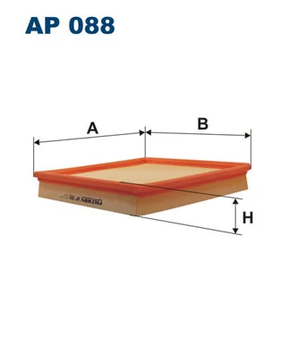 Filtre à air FILTRON AP 088