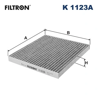 Filtre, air de l'habitacle FILTRON K 1123A