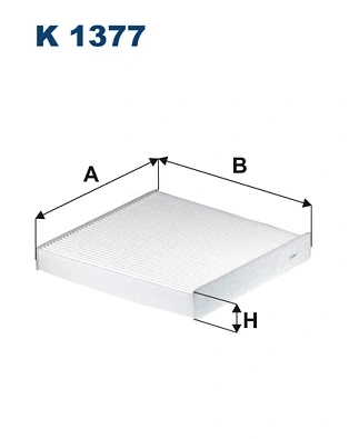 Filtre, air de l'habitacle FILTRON K 1377