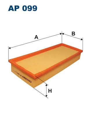 Filtre à air FILTRON AP 099