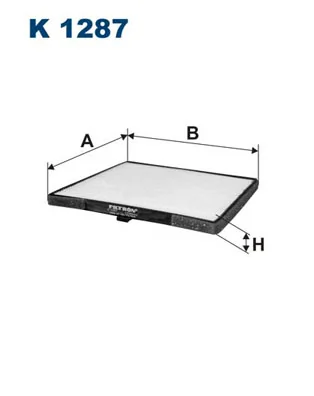 Filtre, air de l'habitacle FILTRON K 1287